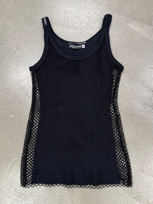 S/S2003 Dolce & Gabbana double layered net tank
