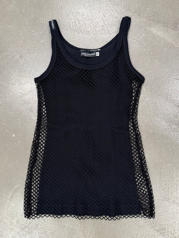 S/S2003 Dolce & Gabbana double layered net tank