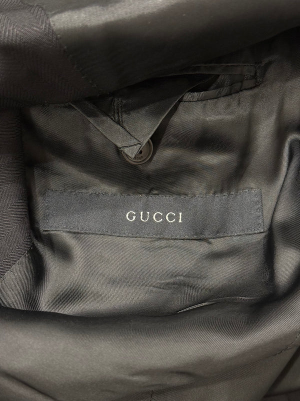 1990s Gucci by Tom Ford pinstripe wool suit