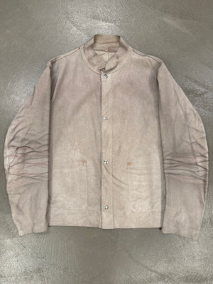 S/S 2003 Maison Margiela faded leather jacket