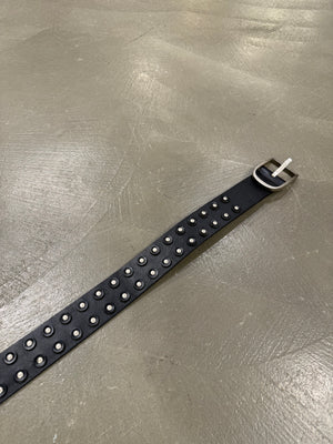 A/W 2003 Dior by Hedi Slimane luster studded belt