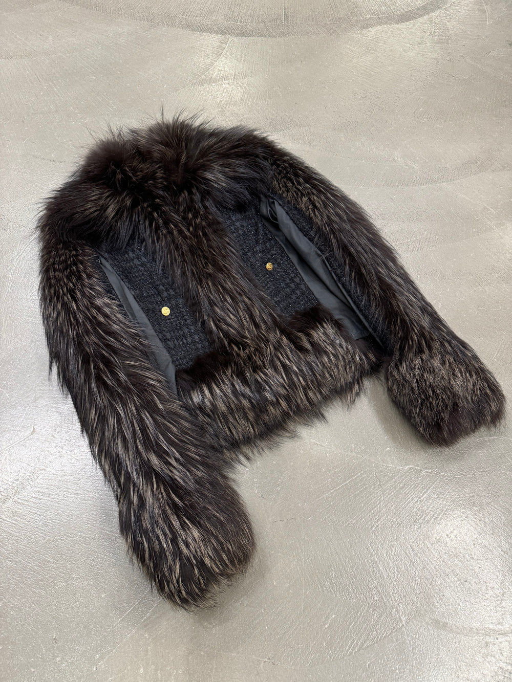 A/W2010 Roberto Cavalli real fox fur jacket