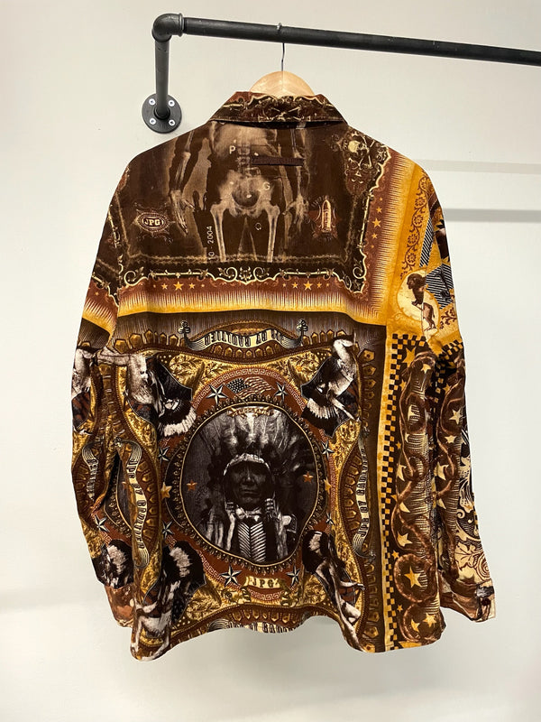 AW1994 X-ray Native American corduroy shirt