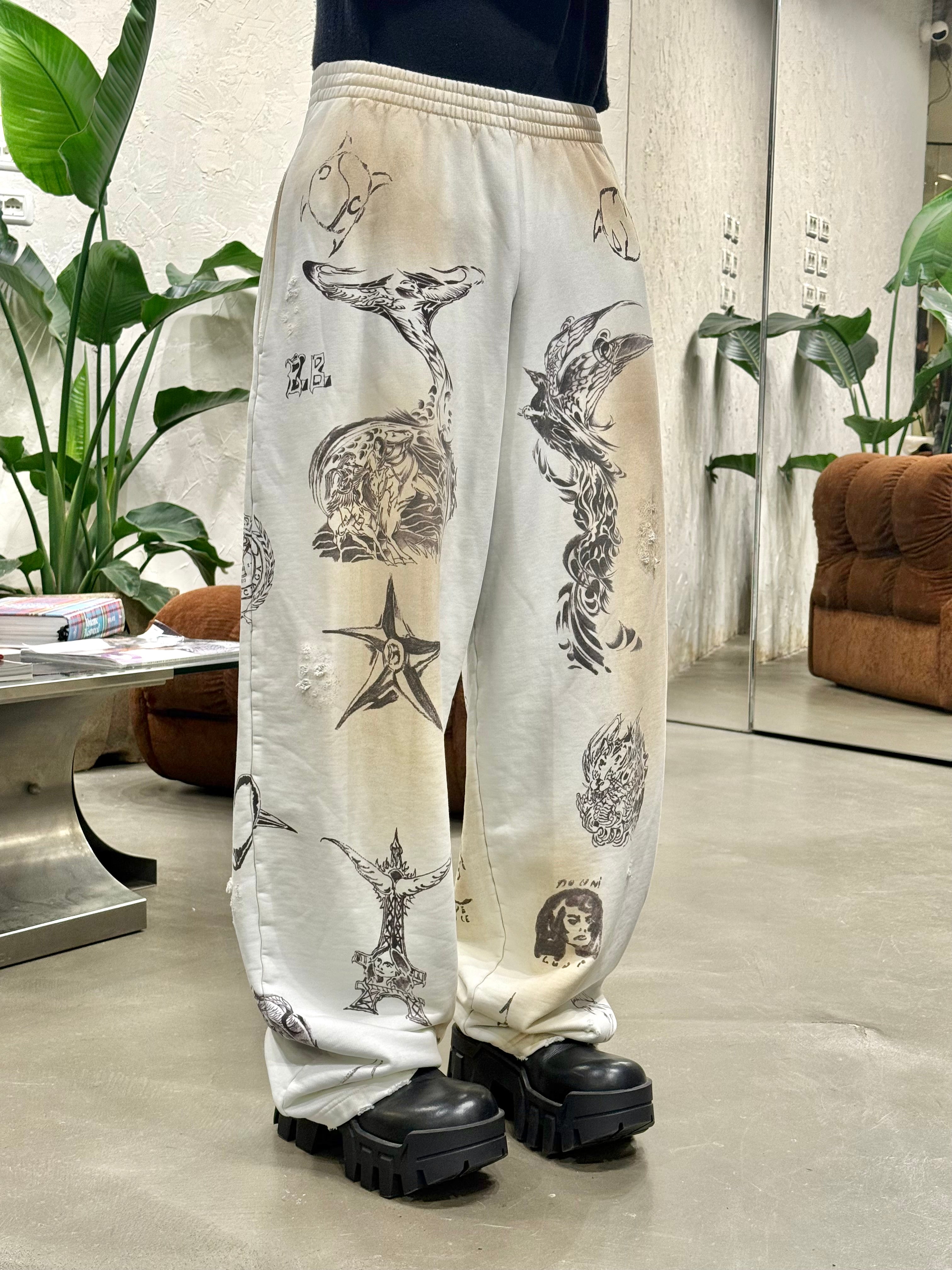 balenciaga 24aw fluid pants ストライプ フルイド Balenciaga Men's