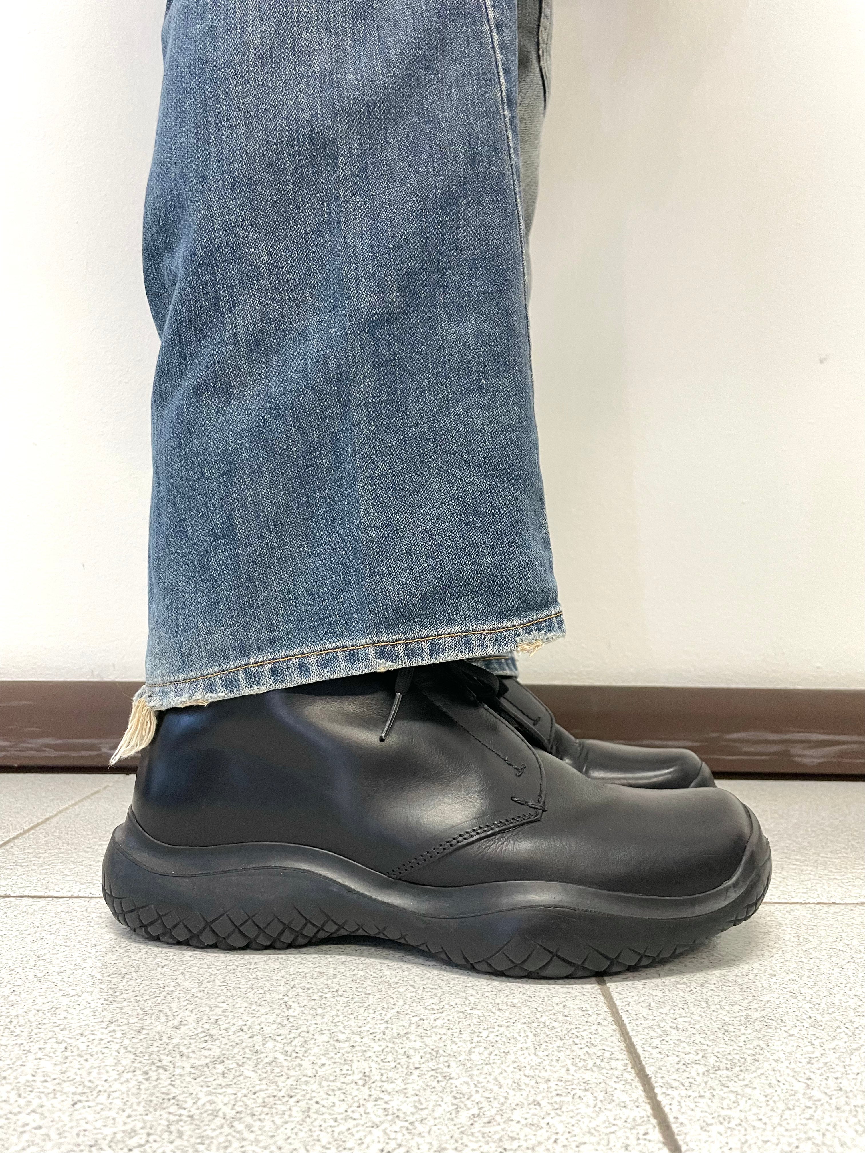 PRADA 1999年 ブーツカブトムシと落ち葉 24.5 プラダ PRADA 1999年 ブーツカブトムシと落ち葉 24.5 プラダ PRADA 1999年