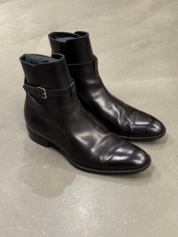 Saint Laurent western leather boots
