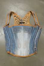 Load image into Gallery viewer, 2004 Roberto Cavalli 3D armor corset top
