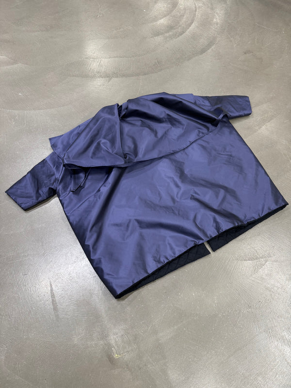 A/W 1991 Dolce & Gabbana iridescent oversized coat