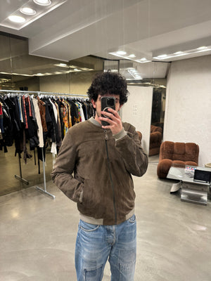 1990s Yves Saint Laurent suede jacket
