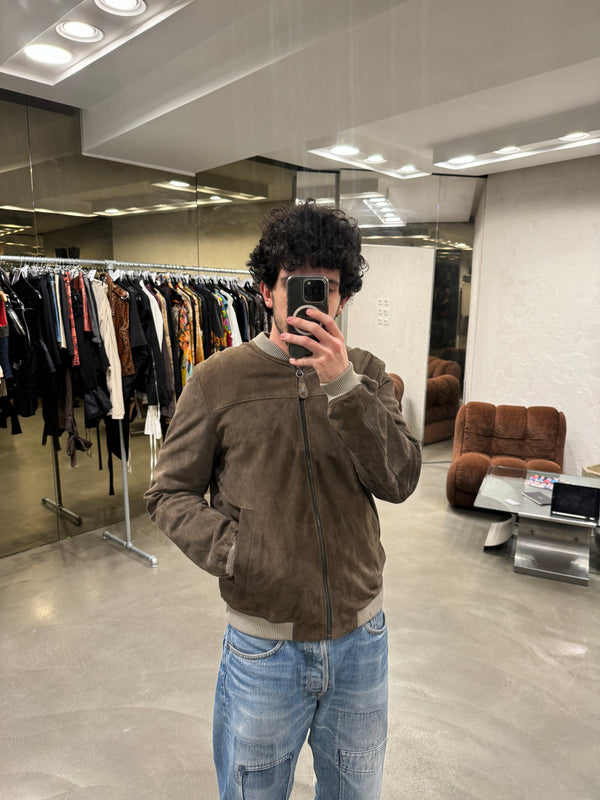1990s Yves Saint Laurent suede jacket