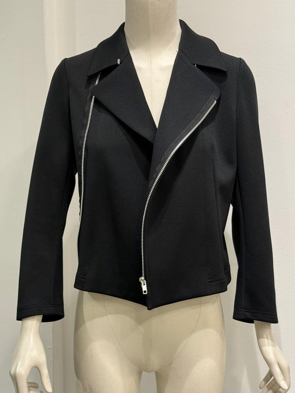 2011 Comme des Garçons wavy seam biker jacket