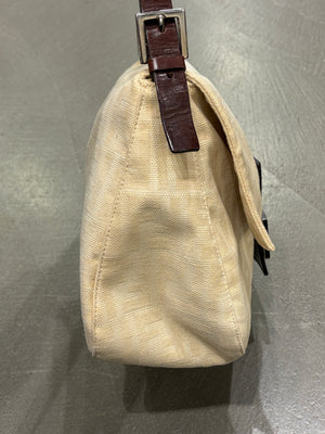 2000 Fendi monogram zucca mama baguette bag