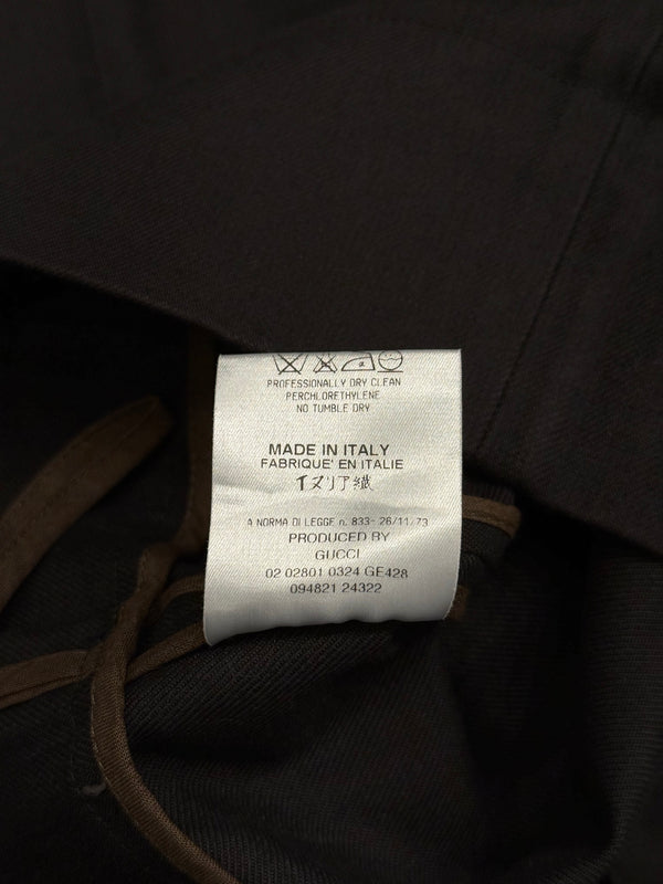 A/W2002 Gucci by Tom Ford lace-up skirt