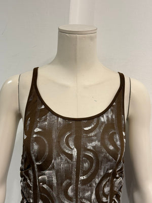 S/S2002 Yves Saint Laurent rive gauche by Tom Ford runway painted tank top