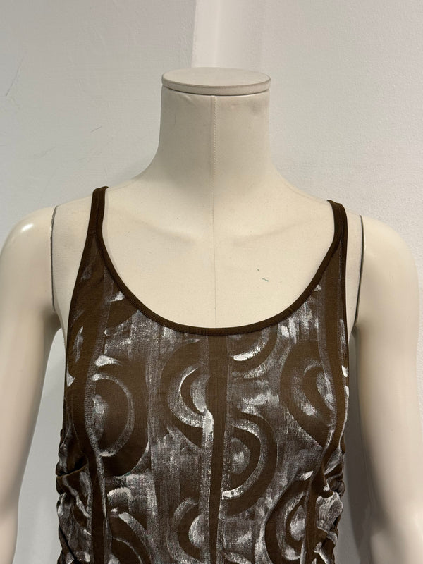S/S2002 Yves Saint Laurent rive gauche by Tom Ford runway painted tank top