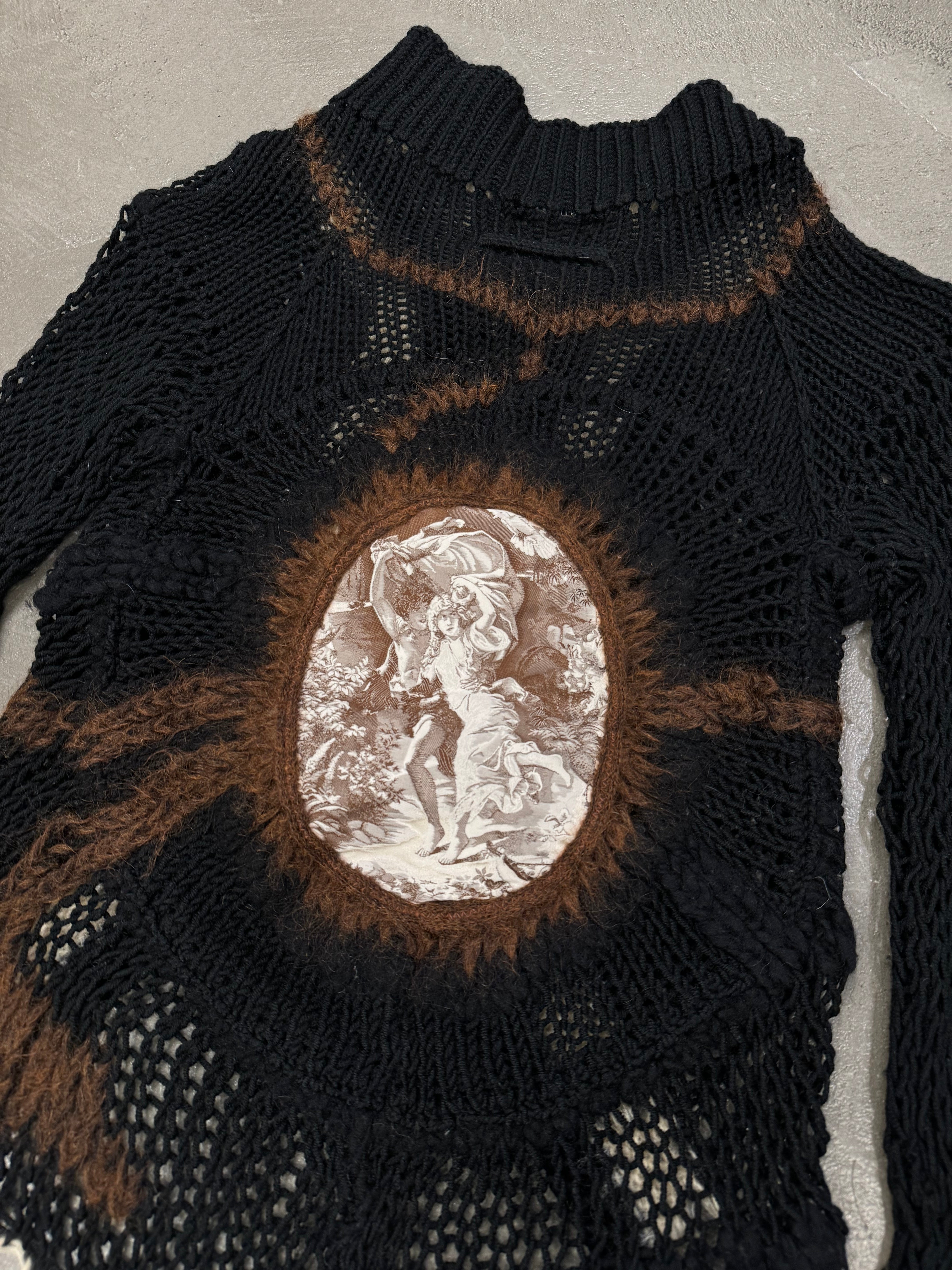 AW2007 Jean Paul Gaultier crochet knit