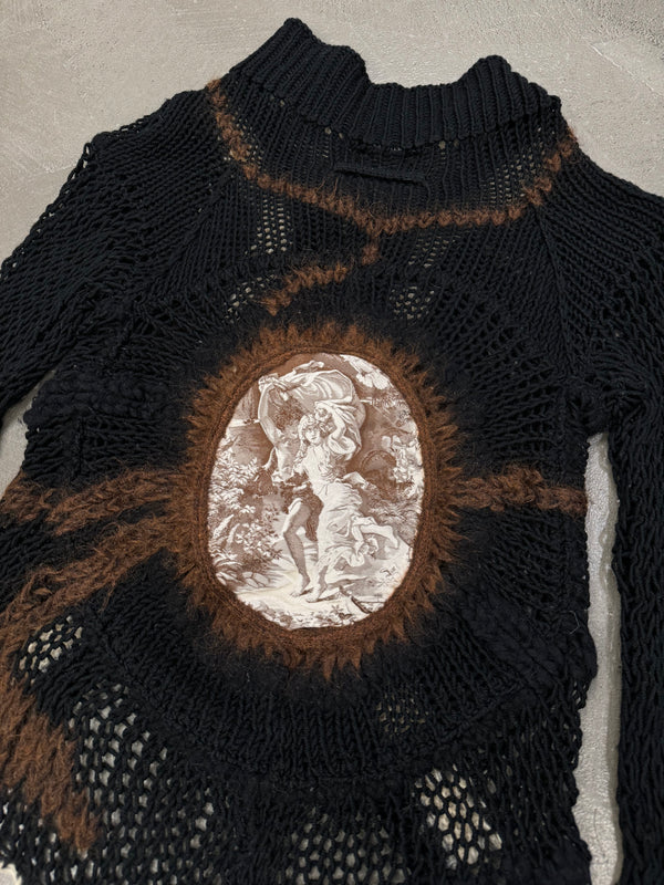 AW2007 Jean Paul Gaultier crochet knit