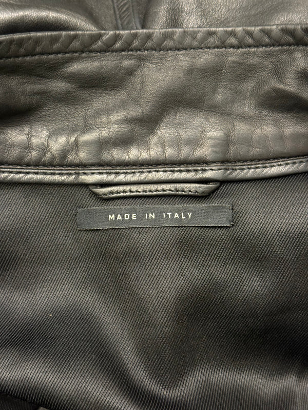 2004 Gucci by Tom Ford moto leather jacket