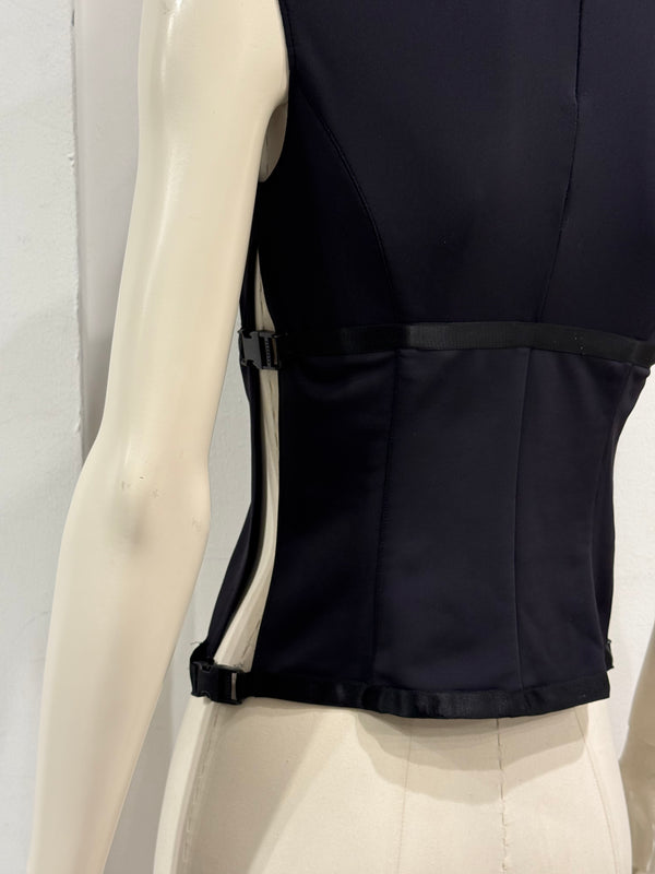 1999 Miu Miu technical sleeveless top with strap detailing