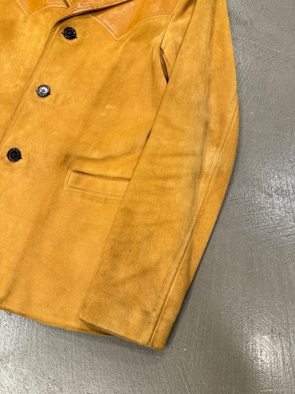 A/W 2013 Saint Laurent by Hedi Slimane L13 suede western jacket