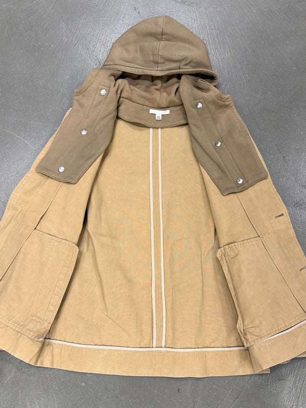 2000s Helmut Lang removable hood cotton jacket