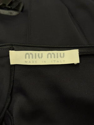 1999 Miu Miu technical sleeveless top with strap detailing