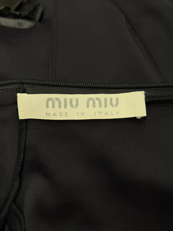 1999 Miu Miu technical sleeveless top with strap detailing