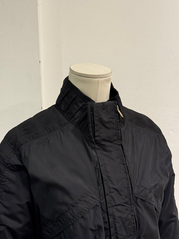 2004 Gucci by Tom Ford technical nylon paneled bomber jacket