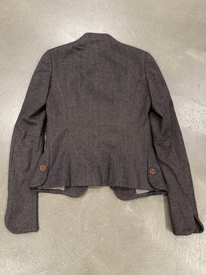 2007 Alexander McQueen structured wool blazer