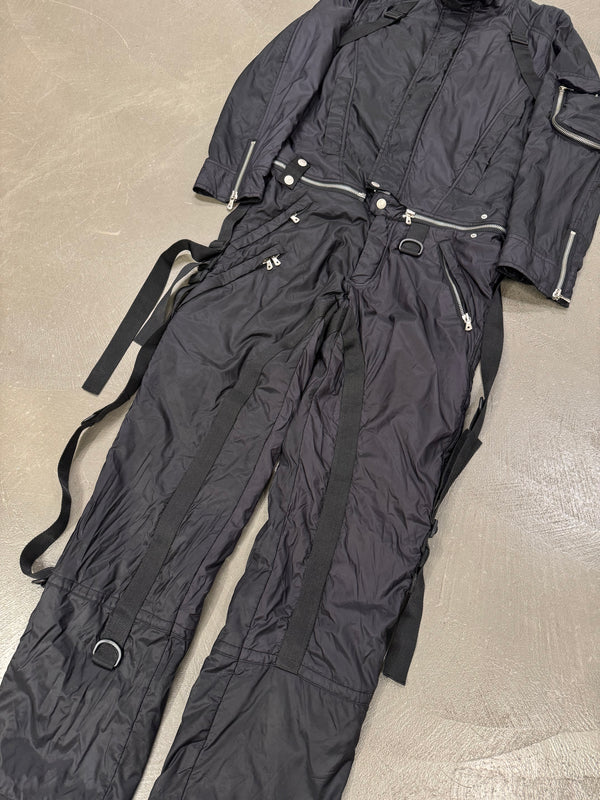 AW2003 Dolce & Gabbana bondage parachute runway jumpsuit/set