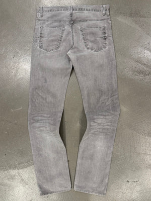 2000s Dior by Hedi Slimane slim grey jeans