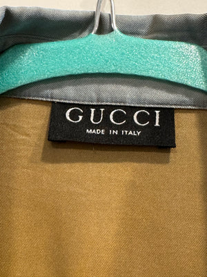 S/S1998 Gucci by Tom Ford iridescent runway shirt