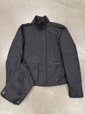 1999 Miu Miu hidden pocket technical utility nylon jacket
