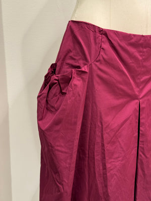 2008 Miu Miu egg cell pockets nylon skirt
