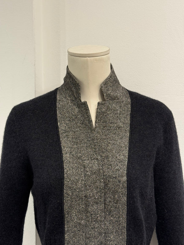 Brunello Cucinelli cashmere hybrid knit