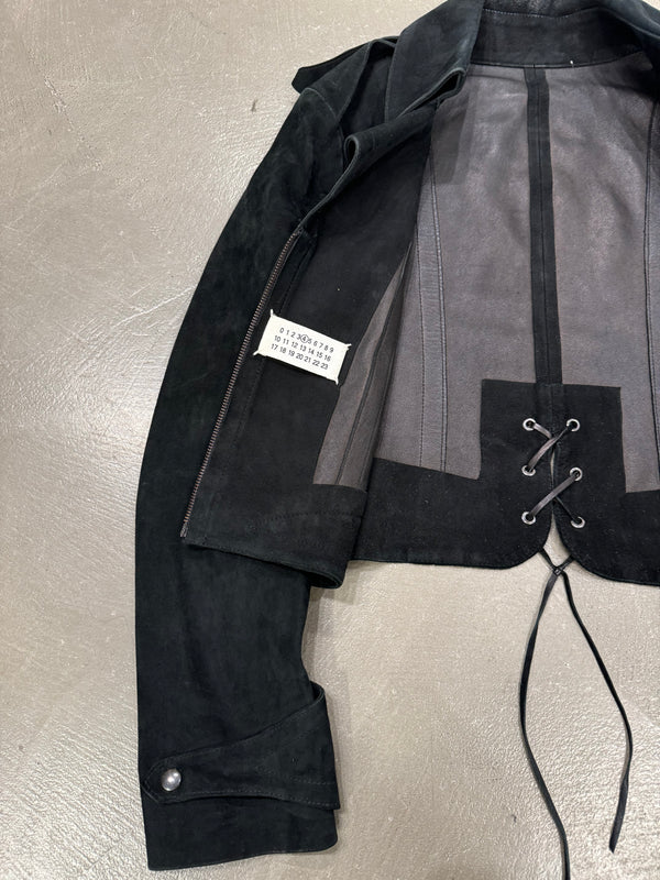 S/S2006 Maison Margiela replica reproduction of a biker leather jacket