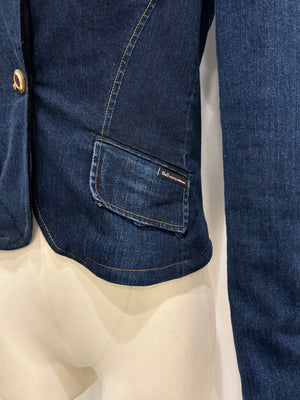 2000s Dolce & Gabbana faded denim jacket