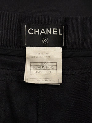 A/W2005 Chanel by Karl Lagerfeld bow jeans