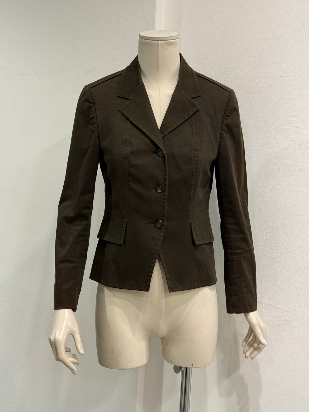 2000s Gucci by Tom Ford military tailored blazer