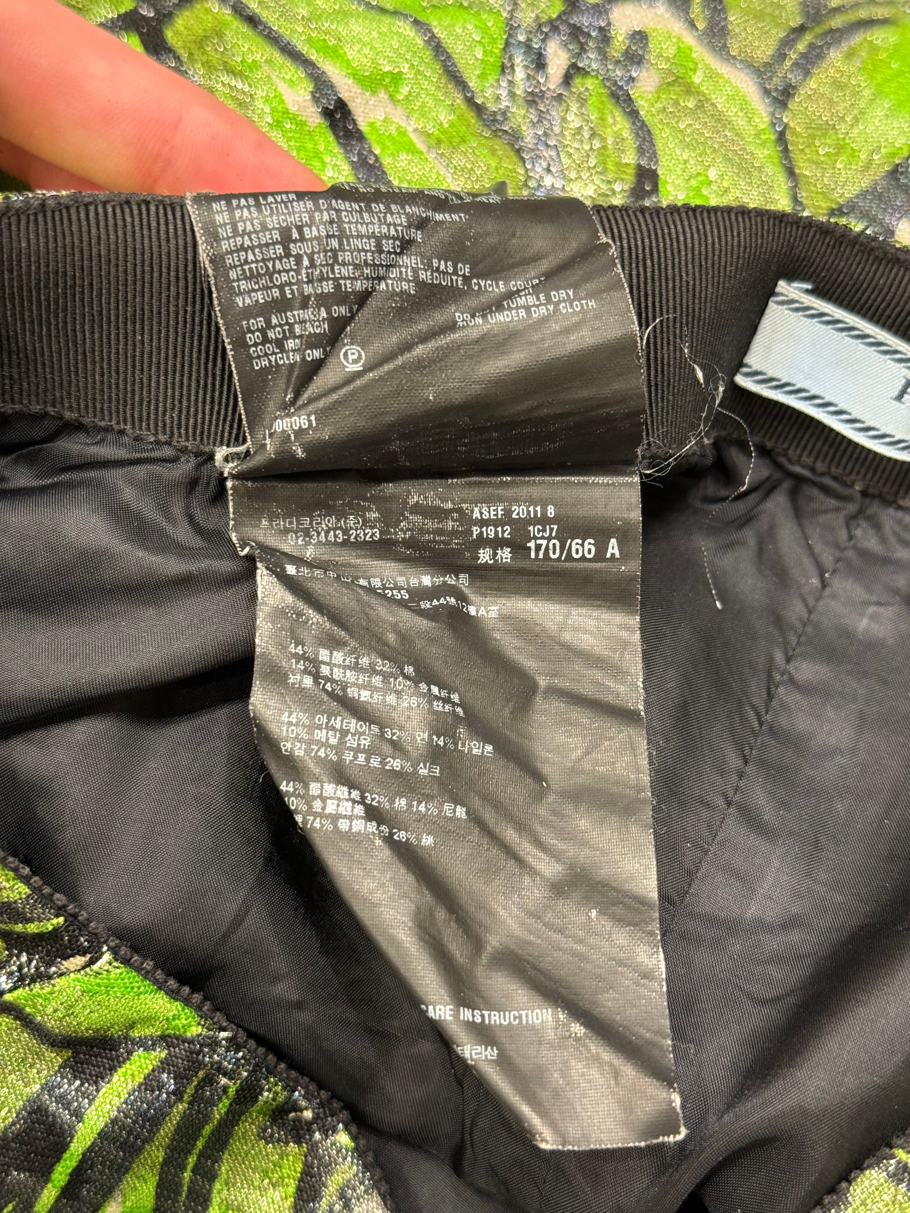 S/S2011 Prada banana print skirt