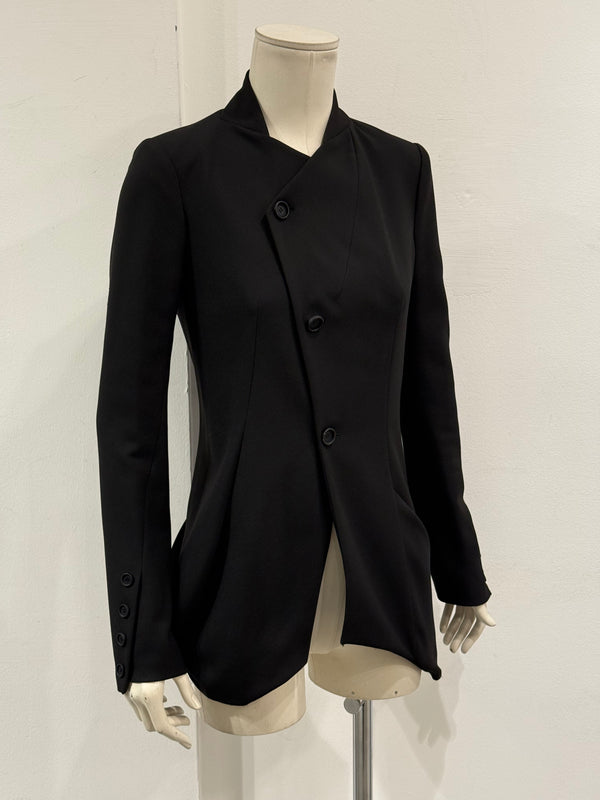 2009 Balenciaga by Ghesquiere asymmetrical jacket