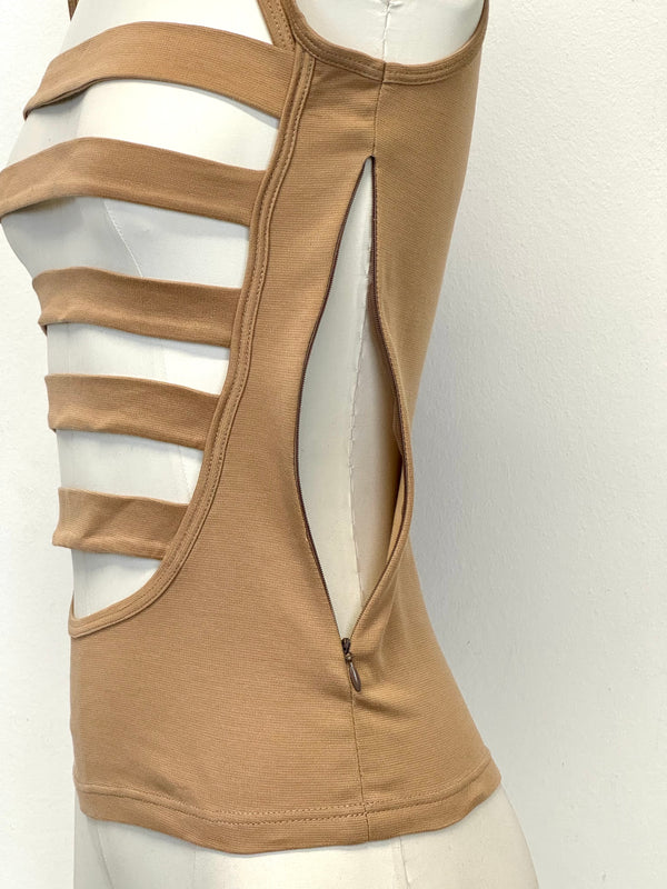 S/S2001 Helmut Lang bondage tank top