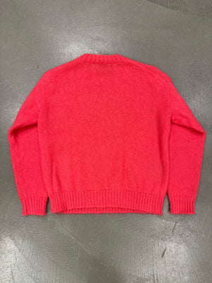 2018 Prada pink mohair sweater