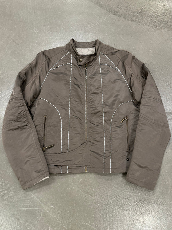 2007 Cavalli paneled bomber jacket
