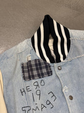 Load image into Gallery viewer, 2019 Greg Lauren deconstructed varsity jacket
