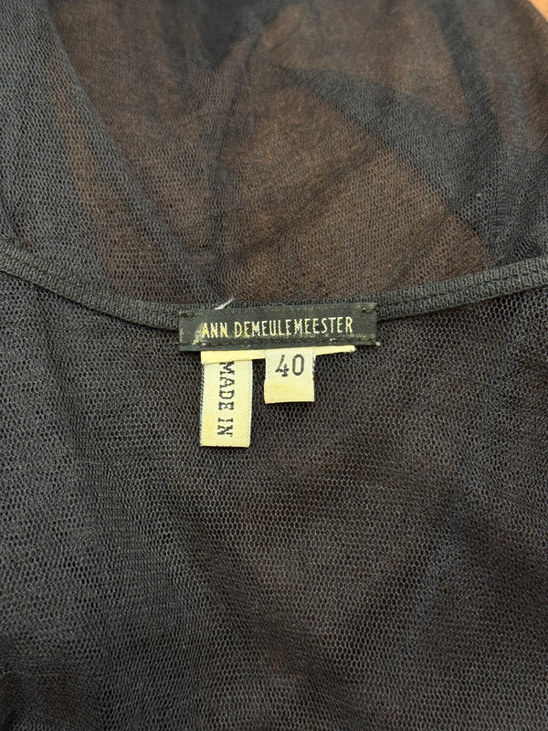 S/S2000 Ann Demeulemeester “If we stir it might disappear” sheer tank