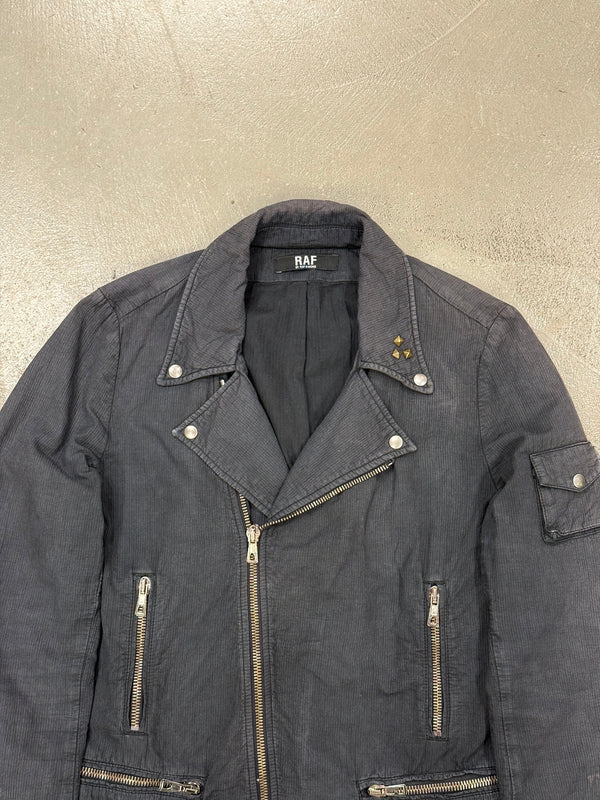 S/S2006 Raf Simons faded rider biker jacket