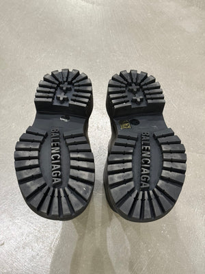 Balenciaga hummer leather boots