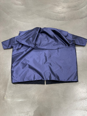 A/W 1991 Dolce & Gabbana iridescent oversized coat