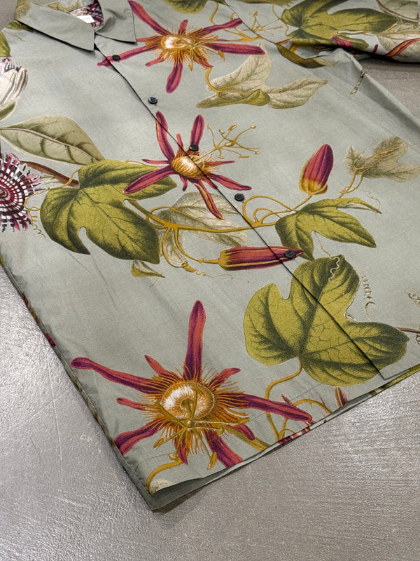 2000s Dries Van Noten floral shirt